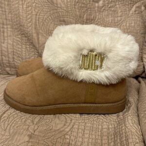 Juicy Couture Ankle Fur Boots